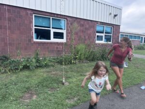 Rocket launch with soda activity